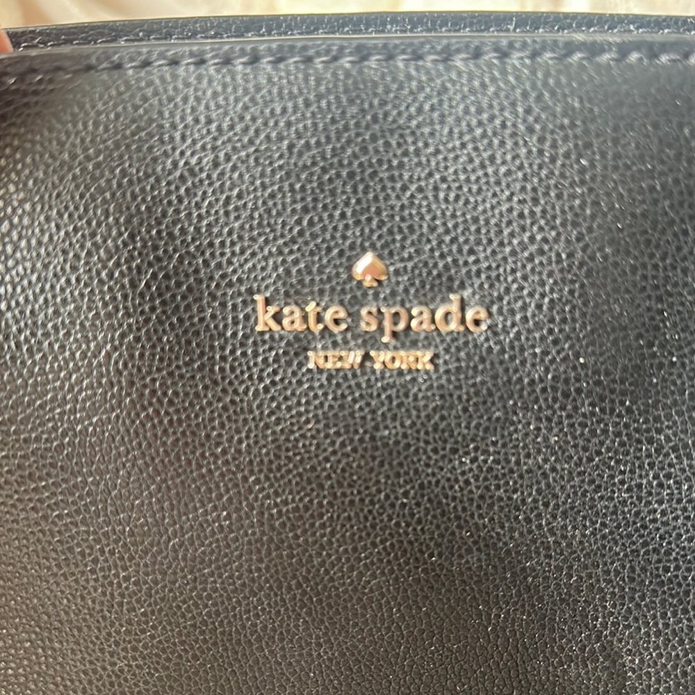 Kate Spade Black Handbag with Removable Strap - Picture 2 of 6